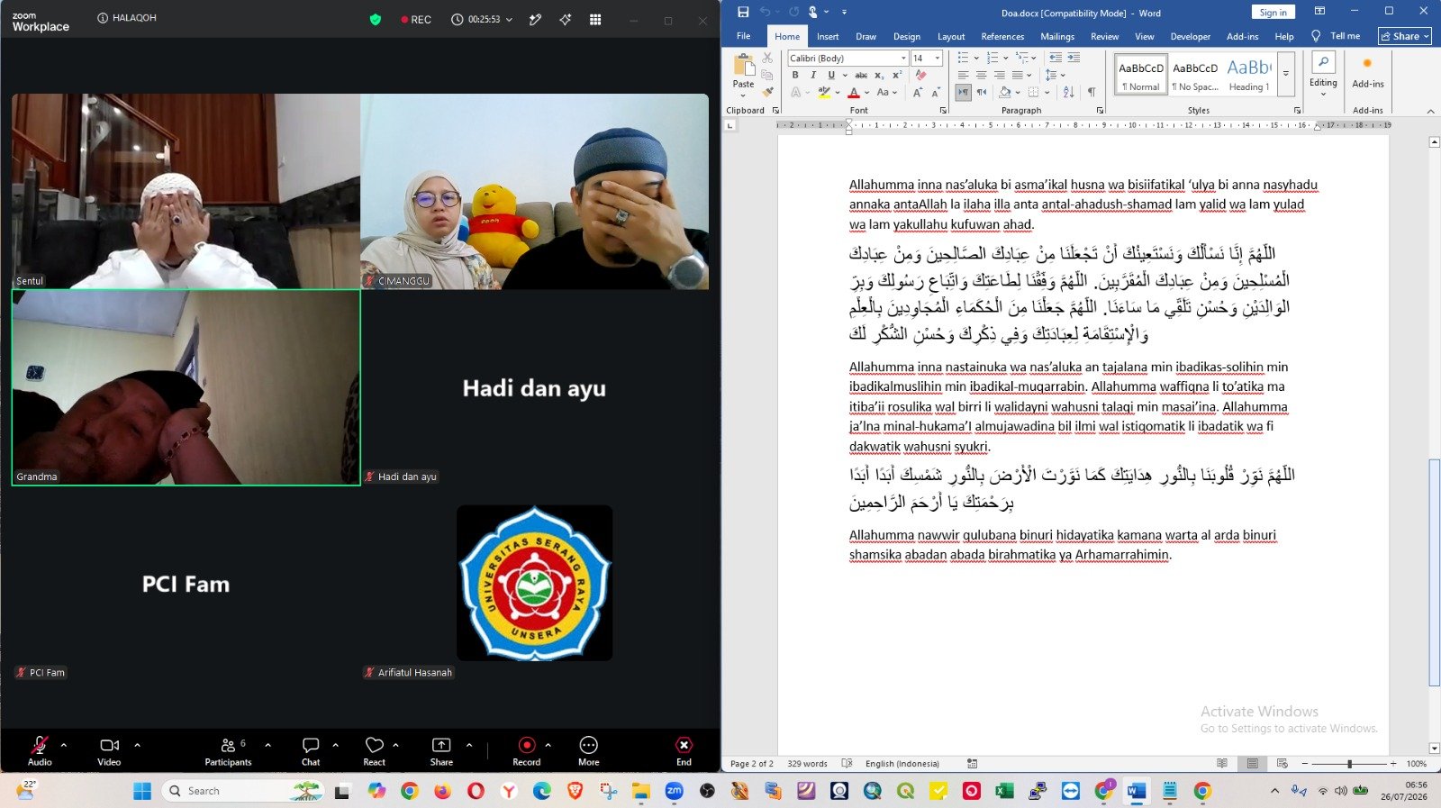 Sholat adalah Tiang Agama