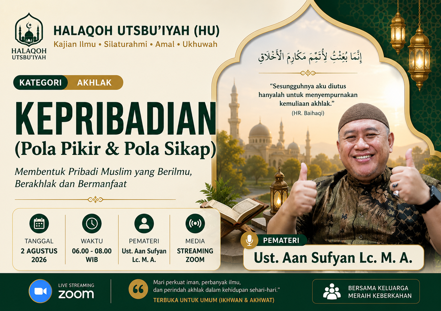 Kepribadian (Pola Pikir & Pola Sikap)